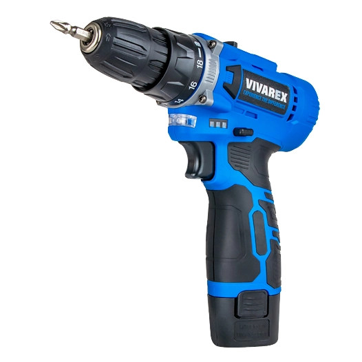 دریل شارژی ٢ باطری بدون لوازم مدل VR1215V-2B