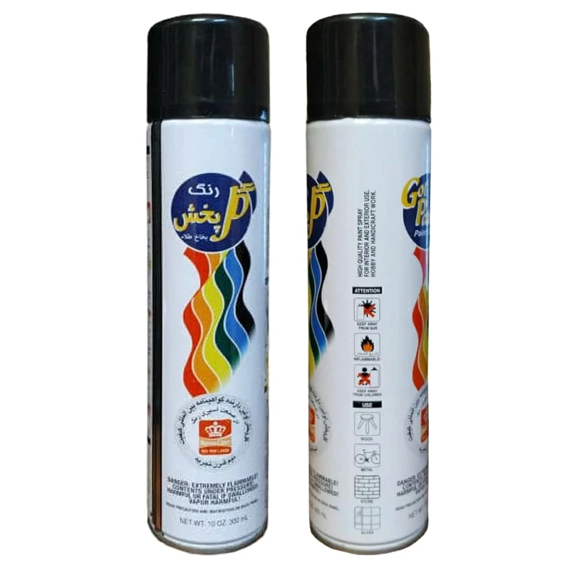 اسپری رنگ گل پخش  حجم 300 میلی